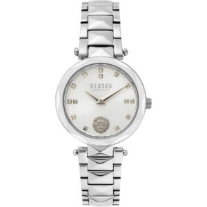 Orologio Donna Versus Covent Garden Petite VSPHK0620 con cassa da 32mm. L'orologio è in acciaio. Il quadrante è di colore silver con bracciale in acciaio. Resistente all'acqua fino a 30 metri.